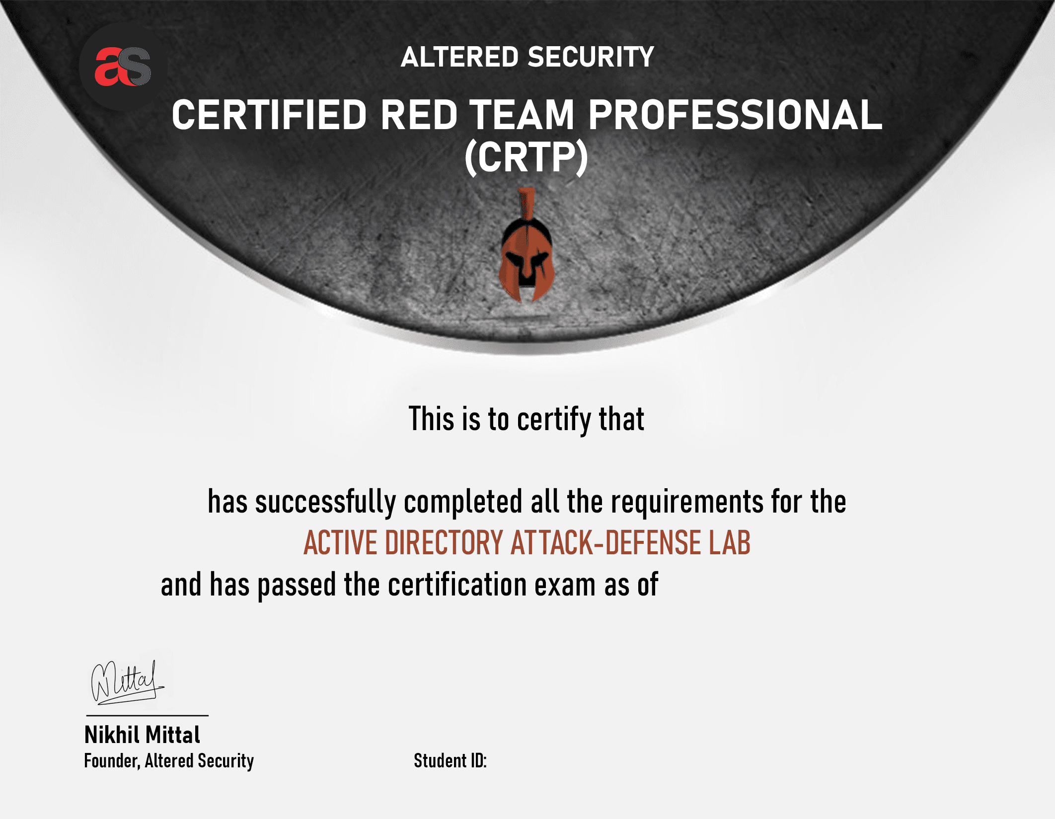 CRTP Course & Exam Review